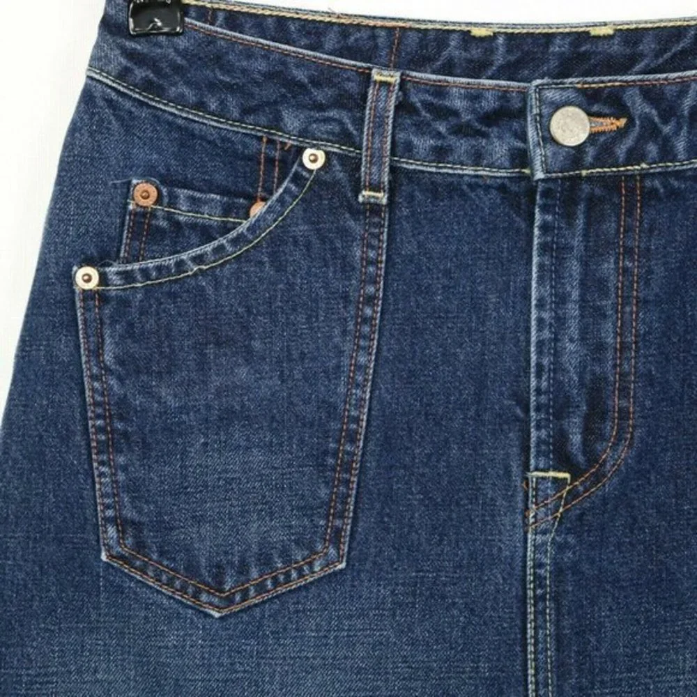 Lucky Brand Dungarees Denim Jean‎ Skirt Size 6 28